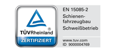 Schienenfahrzeugbau Schweißbetrieb nach EN 15085-2